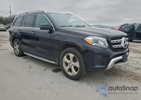 2017 Mercedes-Benz Gls 450 4Matic из США, поврежденный, VIN 4JGDF6EE3HA785574